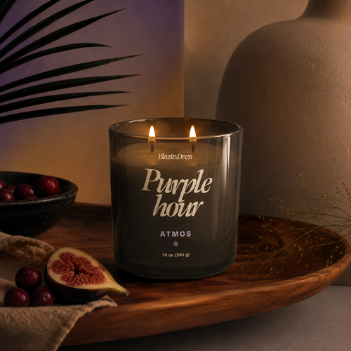 Purple Hour Soy Candle